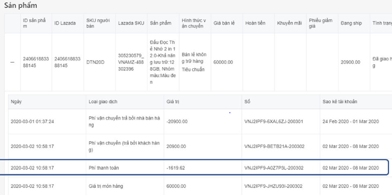bán hàng trên lazada có tốn phí không