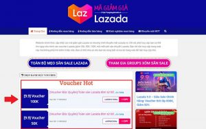 Cách lấy mã giảm giá Lazada 4