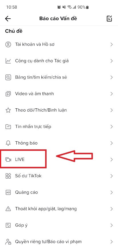 Cách livestream trên Tiktok khi chưa đủ điều kiện 3