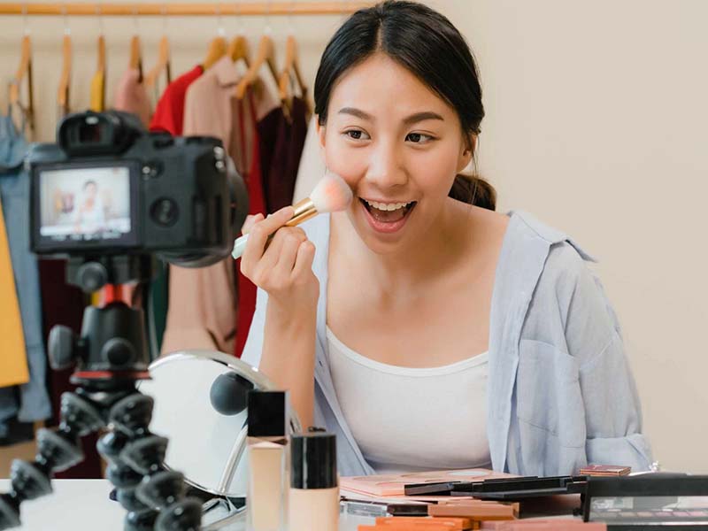 Quảng cáo mỹ phẩm trên Tiktok