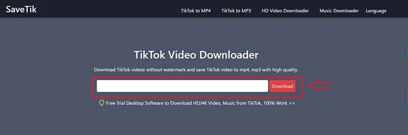 Sử dụng Tiktokdownloader để chuyển Video Tiktok sang MP4