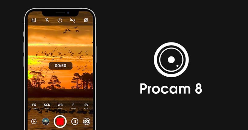 Tải phần mềm quay video đẹp - Procam8