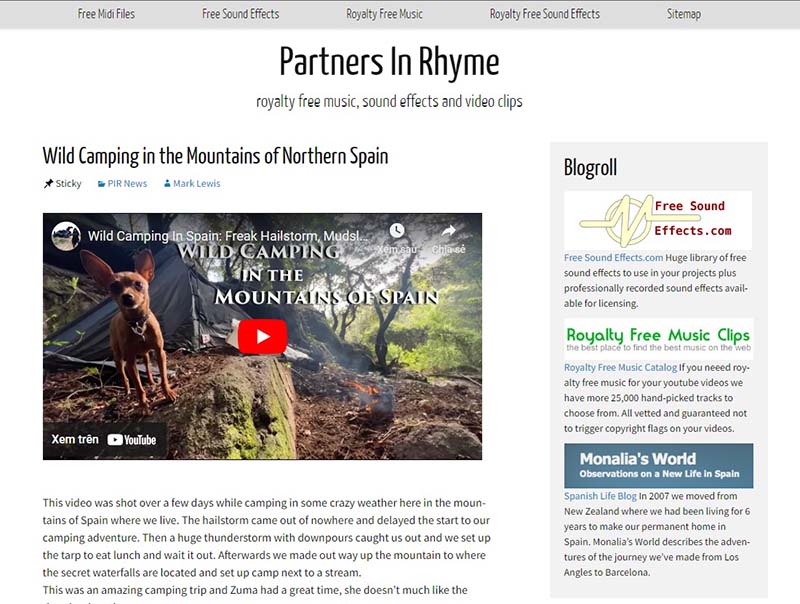 Kho nhạc miễn phí Partners in Rhyme