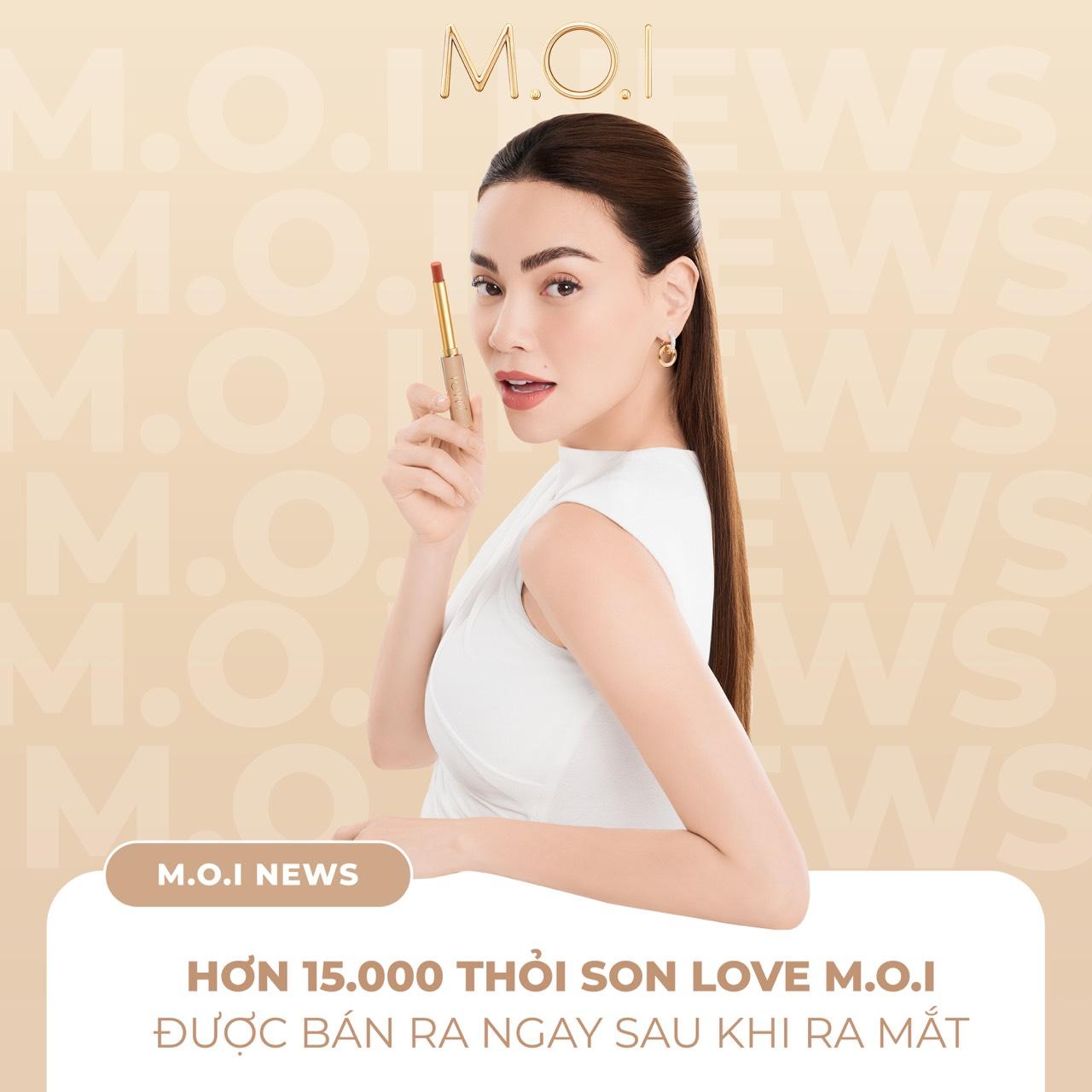 Hơn 15.000 thỏi son phiên bản giới hạn mới ra mắt đã bán sạch chỉ sau 1 buổi livestream của Hà Hồ