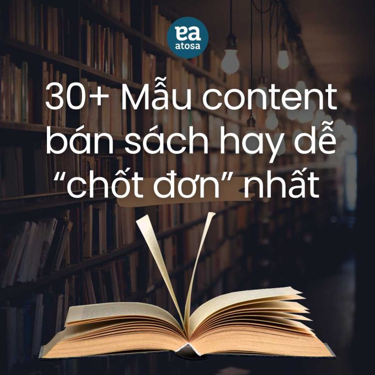 30+ Mẫu content bán sách hay dễ “chốt đơn” nhất